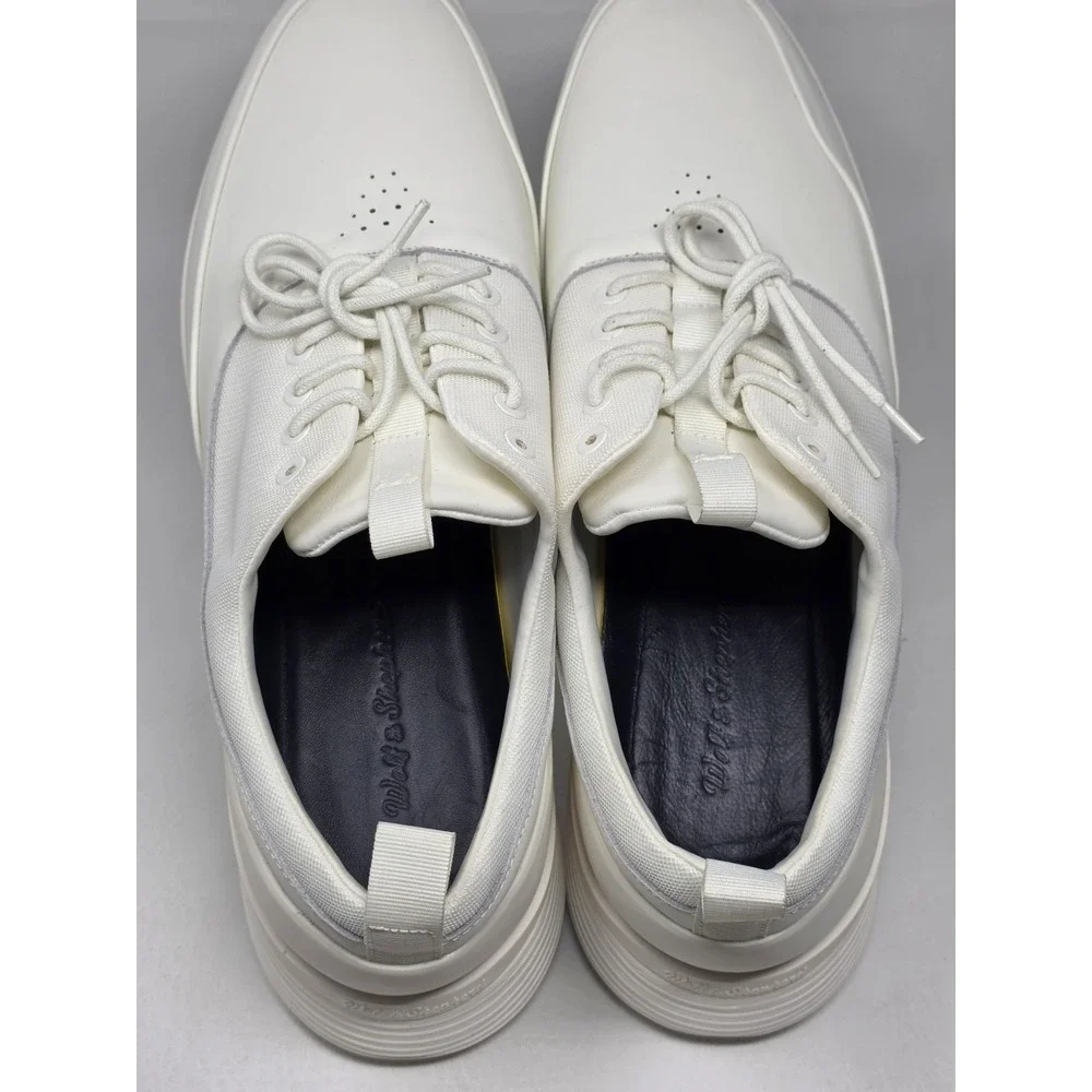 Wolf & Shepherd Crossover Golf White / White WS-S22-ST40-D Men's Size 15 New